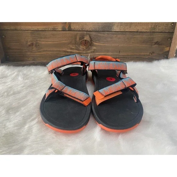 NEW TEVA men\'s hurricane xlt 2 sandal in atmosphere carrot/blue mirage TEVA CARROT BLUE MIRAGE HURRICANE XLT 2 SPORT/ WATER SANDALS  main image 3